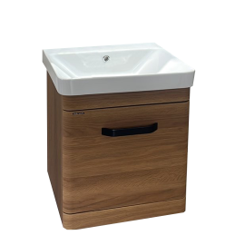 Ormaric konzolni HYDRA - LUXOR WOOD 50cm + lavabo [11050]